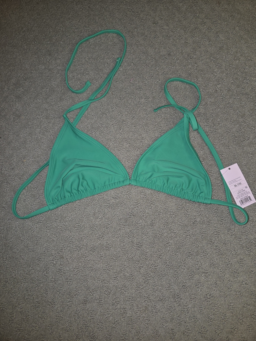wild fable Green Triangle Bikini Top